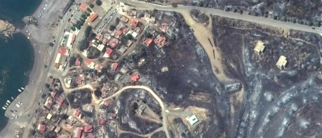 Φωτιά στη Ρόδο: Η καταγραφή των ζημιών συνεχίζεται