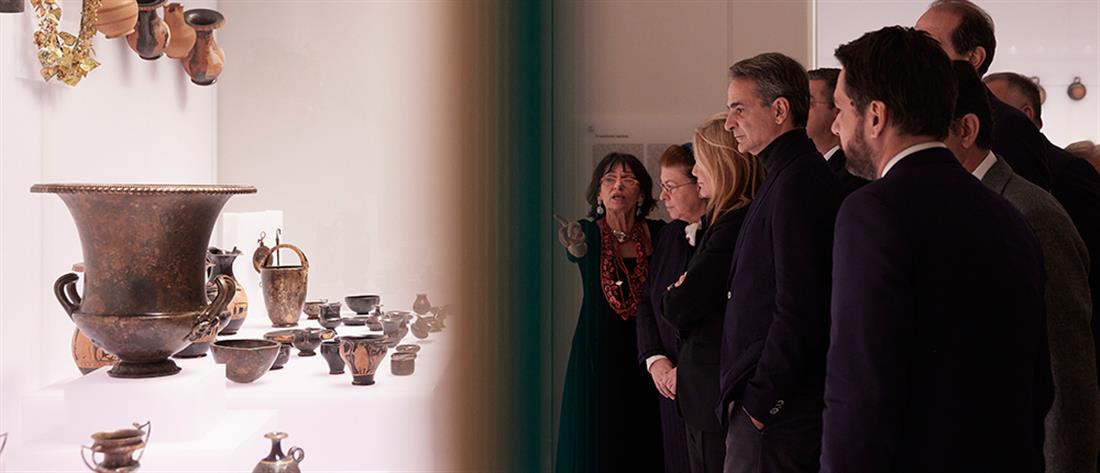 Μητσοτάκης – Βεργίνα: Το νέο Μουσείο συμβάλει στην εξέλιξη της παγκόσμιας πολιτιστικής κληρονομιάς