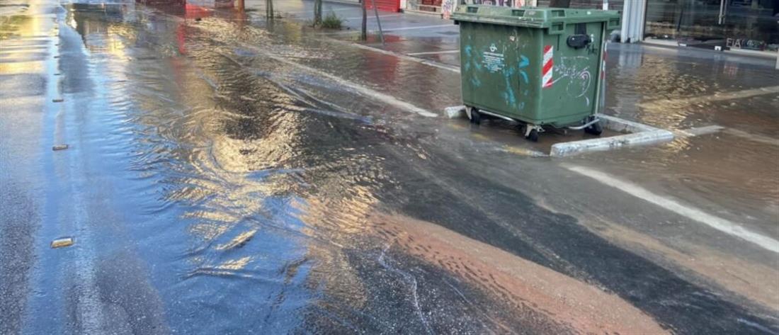 Θεσσαλονίκη - ΕΥΑΘ: Πολύωρη διακοπή νερού, λόγω βλάβης σε αγωγό (εικόνες)
