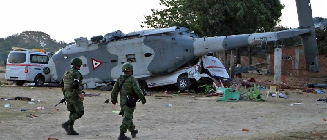 Συνετρίβη στρατιωτικό ελικόπτερο στο Μεξικό