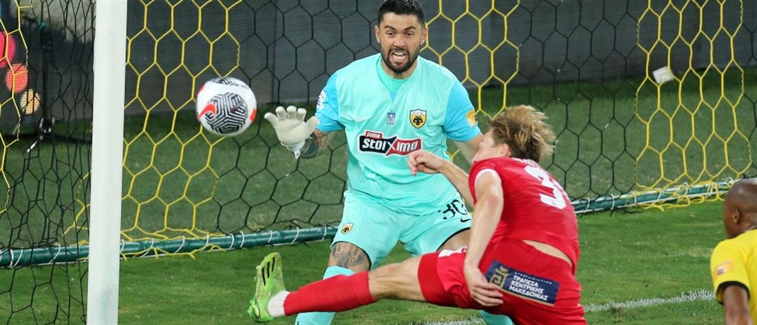 AEK - Super League: Κινήθηκε αδέξια και αρκέστηκε στην ισοπαλία με τον Πανσερραϊκό