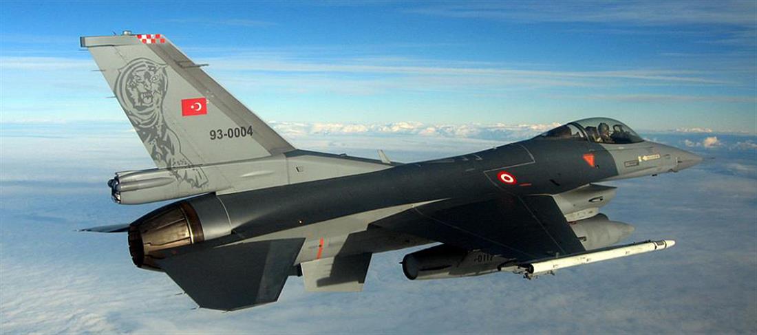 Ελληνοτουρκικά: μπαράζ τουρκικών παραβιάσεων από οπλισμένα F-16