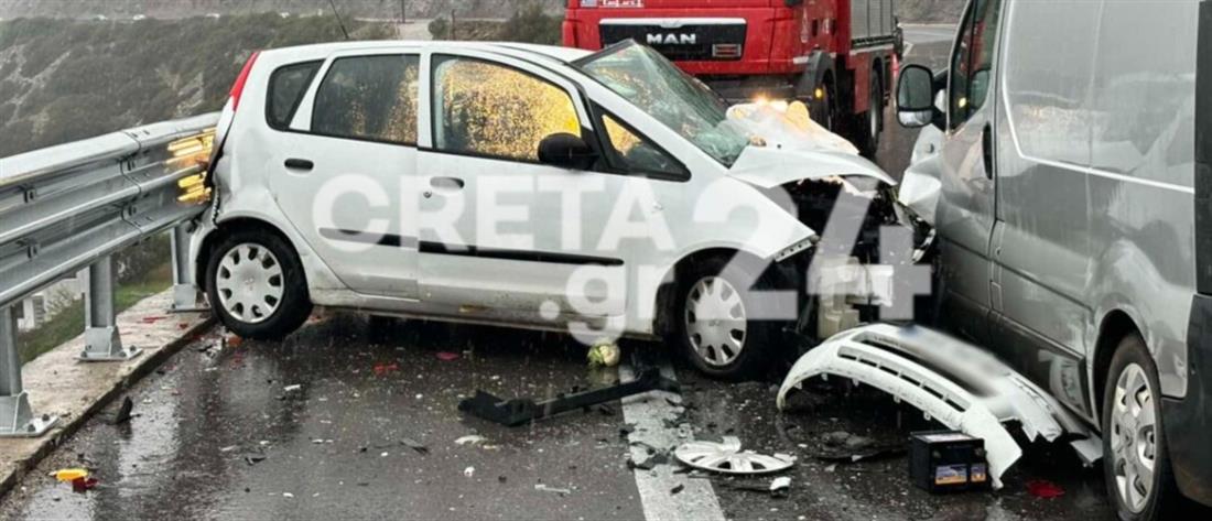 Τροχαίο - Ηράκλειο: Πέθανε η 59χρονη οδηγός