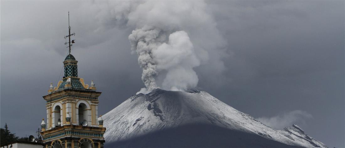 Μεξικό Σίτι - Ποποκατεπέτλ: Έκλεισε το διεθνές αεροδρόμιο λόγω της τέφρας του ηφαιστείου