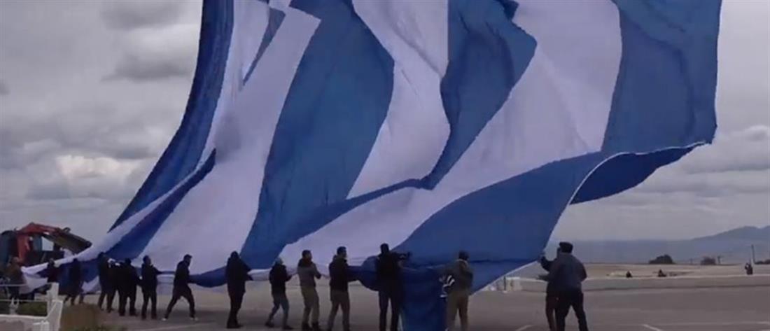 Λίμνη Πλαστήρα: η μεγαλύτερη ελληνική σημαία στον κόσμο θα υψωθεί με αερόστατο