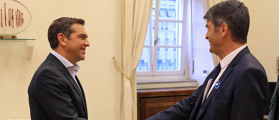 Συνάντηση Τσίπρα με τον Πρέσβη της Γαλλίας