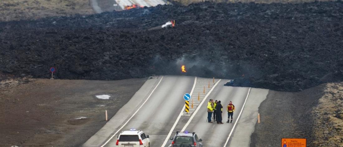 Ηφαίστειο – Ισλανδία: Η λάβα πνίγει... κατευθυνόμενα την περιοχή (εικόνες)