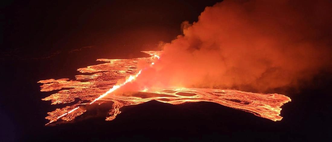 Ισλανδία: “Ξύπνησε” το ηφαίστειο ξανά (εικόνες)