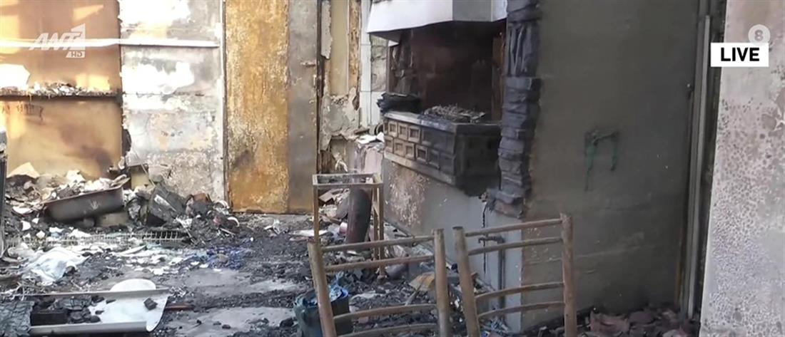 Φωτιά στη Βλυχάδα – Κάτοικος καμένου σπιτιού: Η Πυροσβεστική ήρθε μετά από τρεις ώρες (βίντεο)