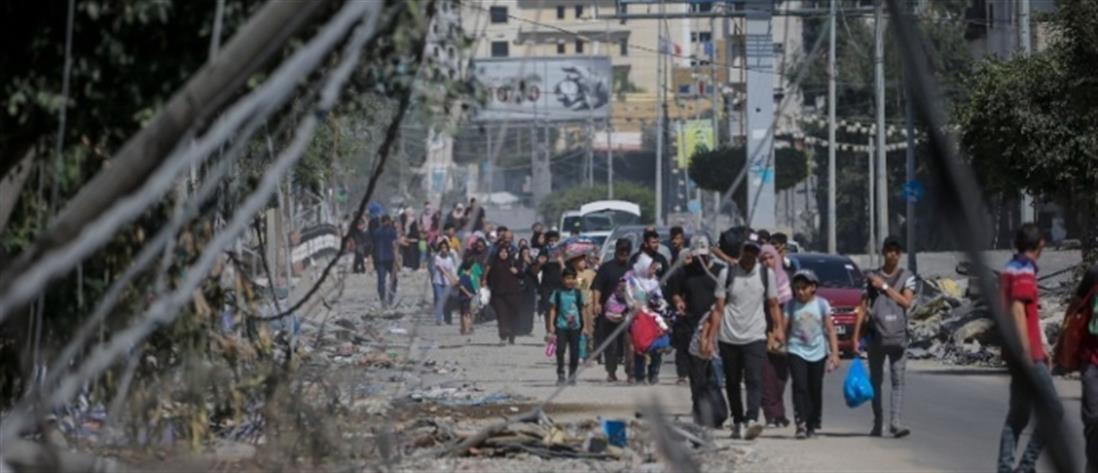 Ισραήλ: Νέα διορία για εκκένωση της Γάζας από άμαχους