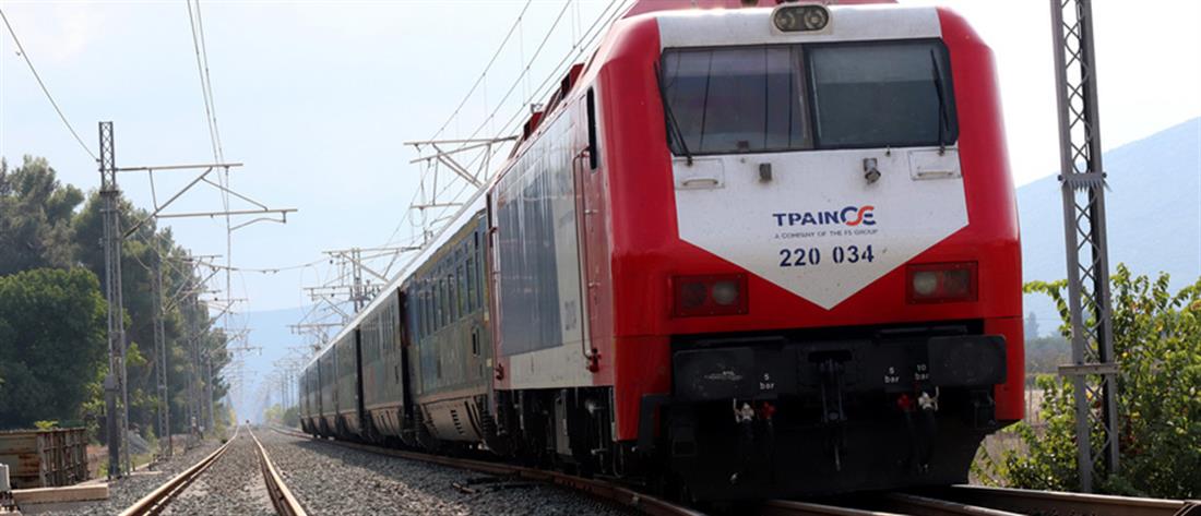 Φθιώτιδα: Τρένο σταμάτησε εξαιτίας πυρκαγιάς κοντά σε υποσταθμό ρεύματος