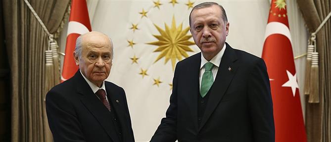 Τούρκοι αναλυτές: Τριγμοί μεταξύ Ερντογάν και Μπαχτσελι;