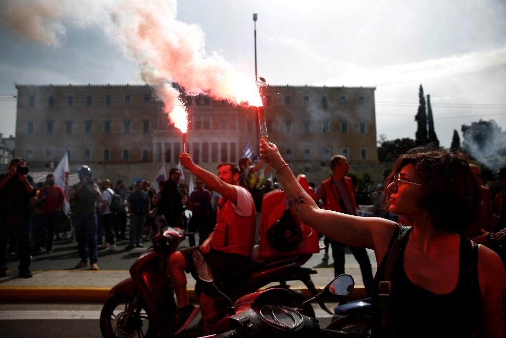 Αθήνα - συγκέντρωση - απεργίας ΓΣΕΕ - ΑΔΕΔΥ