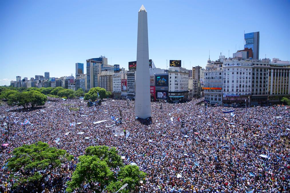 Αργεντινή - Μπουένος Άιρες - πανηγυρισμοί - Μουντιάλ