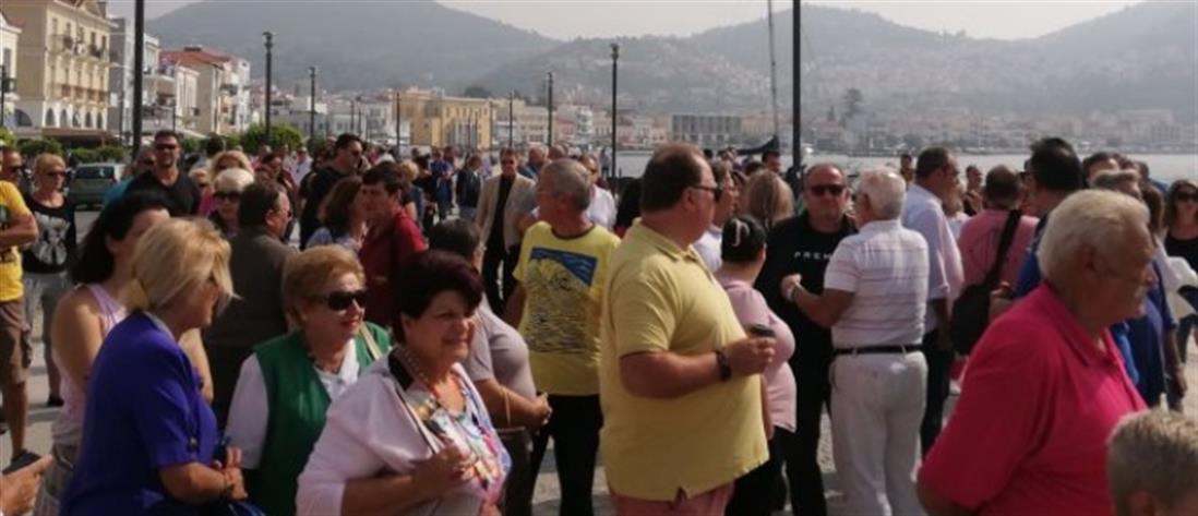 Δήμαρχος αν. Σάμου στον ΑΝΤ1: Είμαστε τα σύνορα της Ελλάδας, δείξτε αλληλεγγύη (βίντεο)