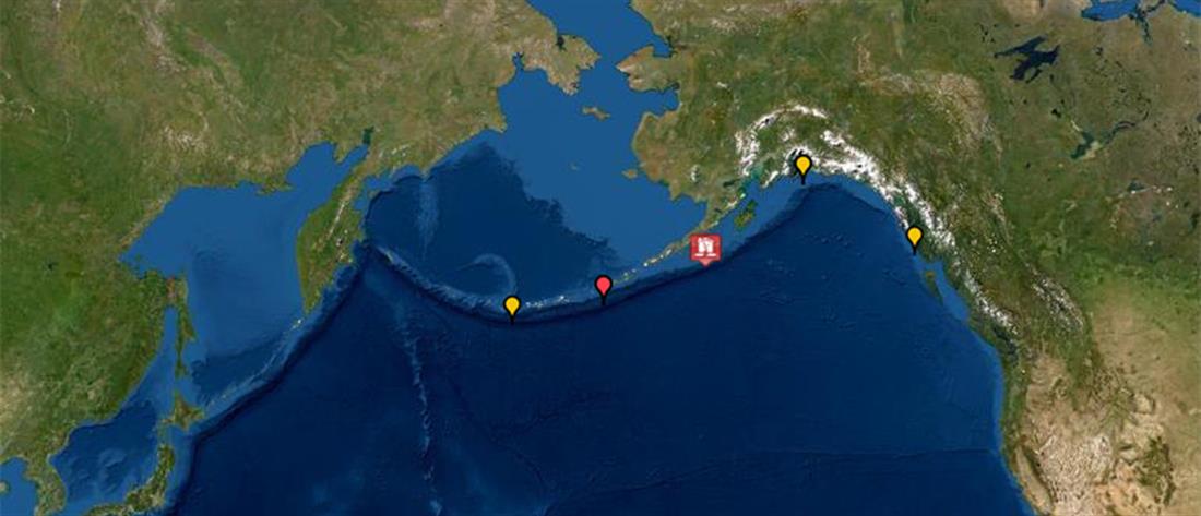 Αλάσκα: Ισχυρός σεισμός και προειδοποίηση για τσουνάμι
