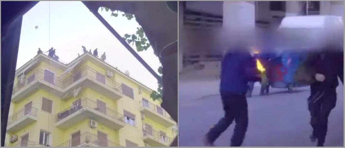 Βίντεο των αναρχικών από την επίθεση στα ΜΑΤ για την κατάληψη “Βανκούβερ”