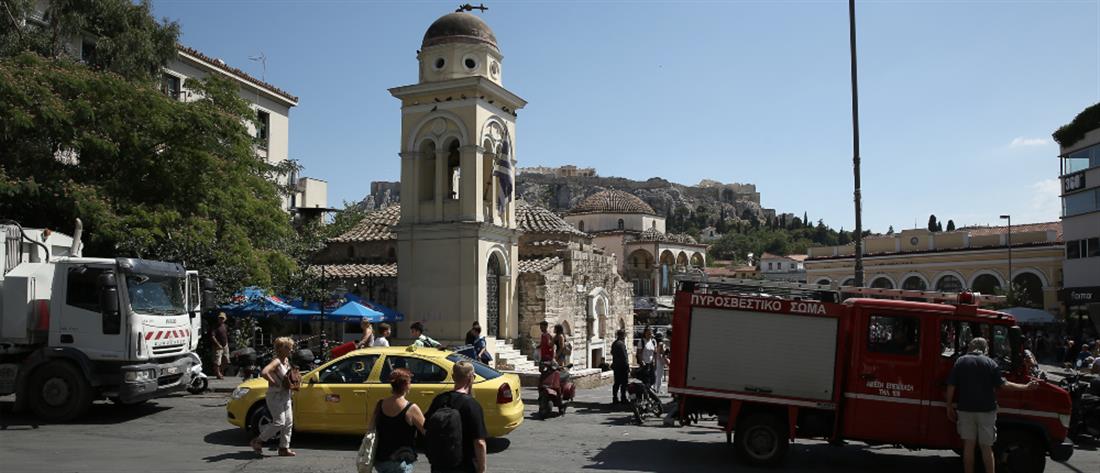 Ζημιές σε εκκλησίες στο κέντρο της Αθήνας από τον σεισμό (εικόνες)