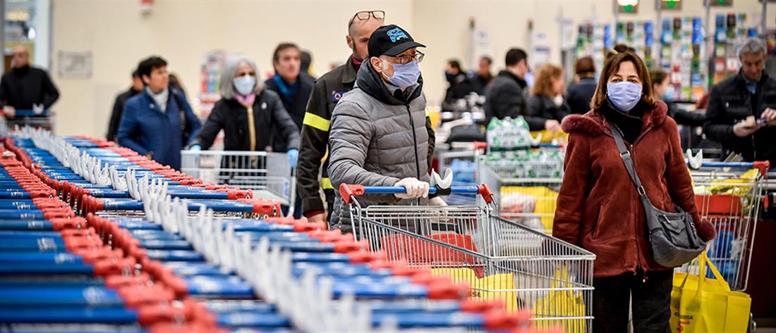 ΙΕΛΚΑ για κορονοϊό: Aνησυχία αλλά όχι πανικός από τους καταναλωτές για τις αγορές τροφίμων