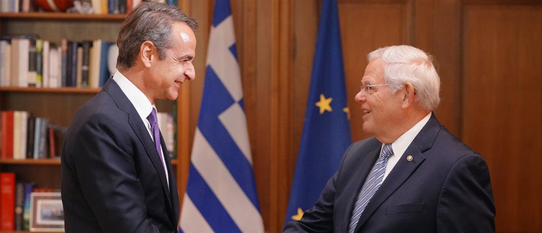 Μητσοτάκης - Μενέντεζ: Στο καλύτερο επίπεδο από ποτέ οι ελληνοαμερικανικές σχέσεις