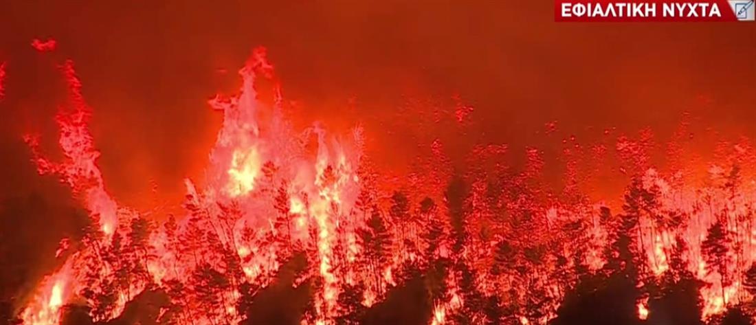 Φωτιά στην Βαρυμπόμπη: Κρυονέρι, Δροσοπηγή, Ιπποκράτειος Πολιτεία σε πύρινο κλοιό (εικόνες)