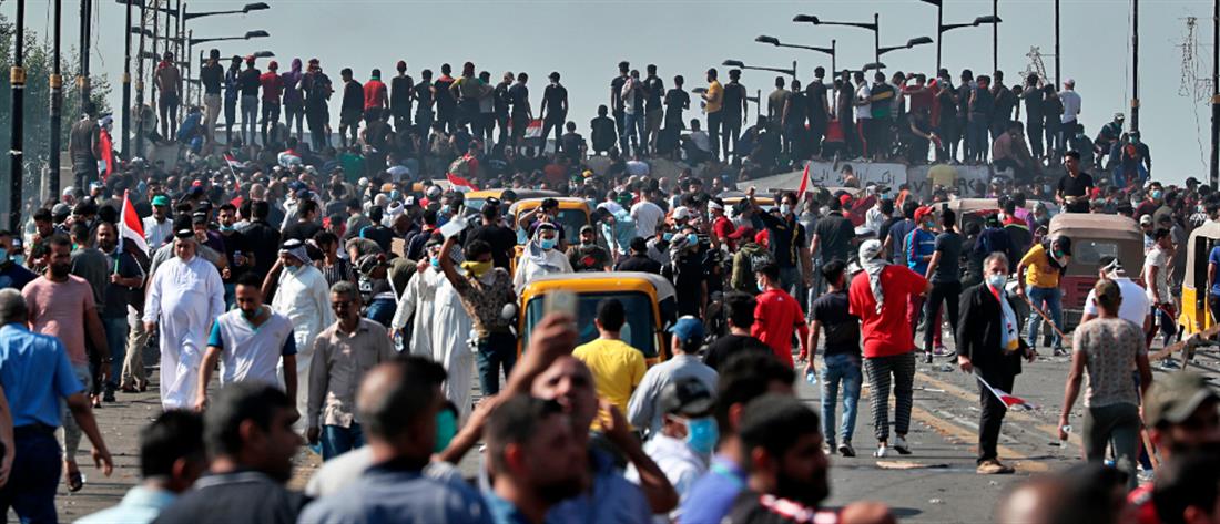 Φονικές διαδηλώσεις στο Ιράκ (βίντεο)