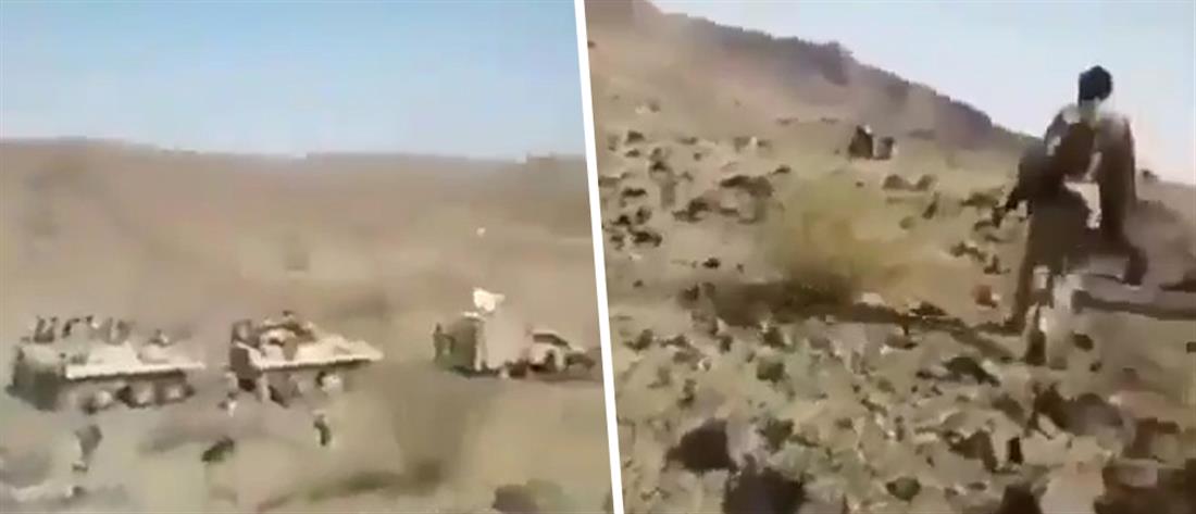 Βίντεο-ντοκουμέντο από την επίθεση Χούτι σε τεθωρακισμένα της Σαουδικής Αραβίας
