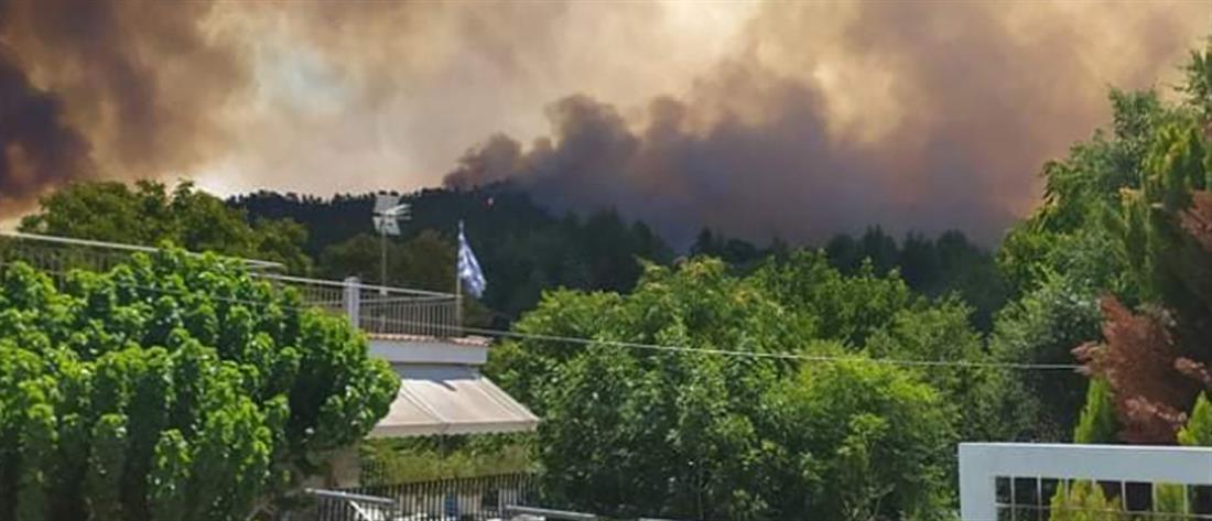 Φωτιά στην Εύβοια - Δήμαρχος Ιστιαίας: Ημέρα ολοκαυτώματος για την περιοχή