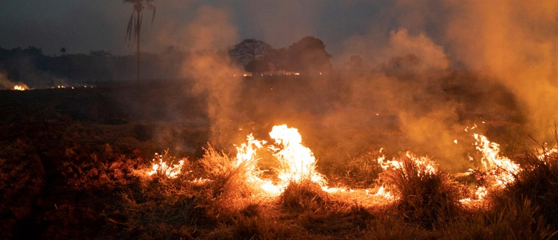 Στις φλόγες ξανά ο Αμαζόνιος – Ρεκόρ πυρκαγιών στο Παντανάλ