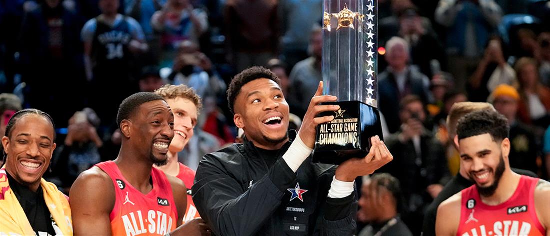 NBA All Star Game: η νίκη της ομάδας του Αντετοκούνμπο και τα ρεκόρ (εικόνες)