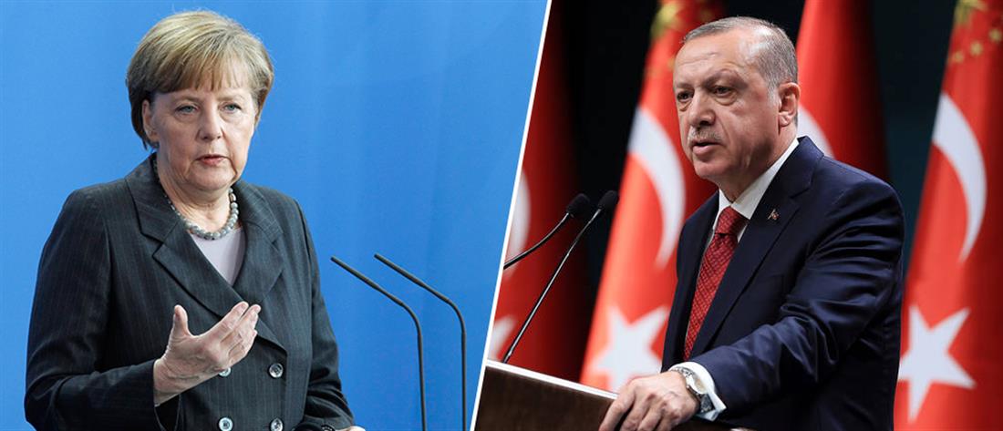 Τηλεφωνική επικοινωνία Μέρκελ – Ερντογάν στη “σκιά” των τουρκικών προκλήσεων στο Αιγαίο