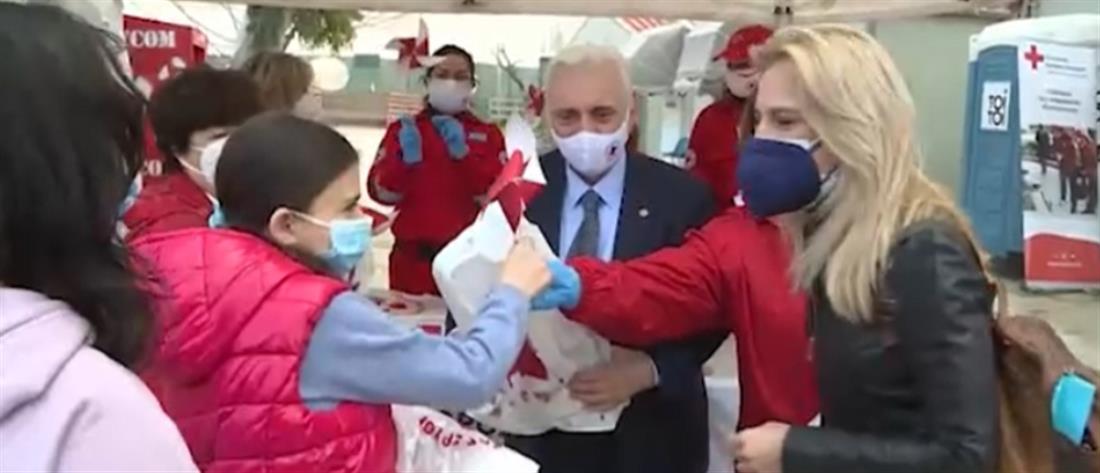 Ελληνικός Ερυθρός Σταυρός και ΑΝΤ1 κοντά στα παιδιά του Χατζηκυριάκειου Ιδρύματος (βίντεο)