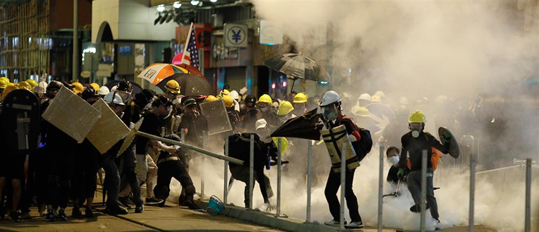 Άγρια επεισόδια σε αντικυβερνητικές διαδηλώσεις στο Χονγκ Κονγκ (βίντεο)