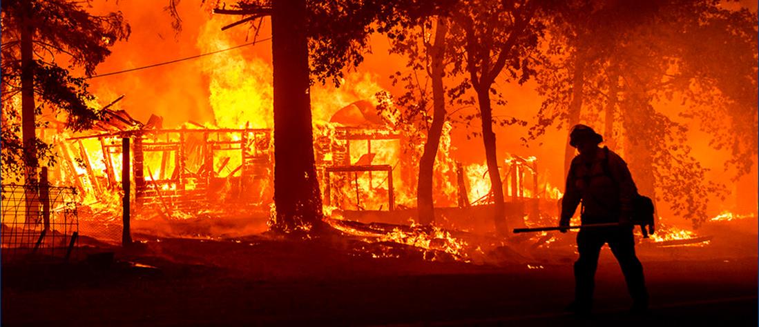 Καλιφόρνια: μαίνεται η τεράστια πυρκαγιά Ντίξι (εικόνες)