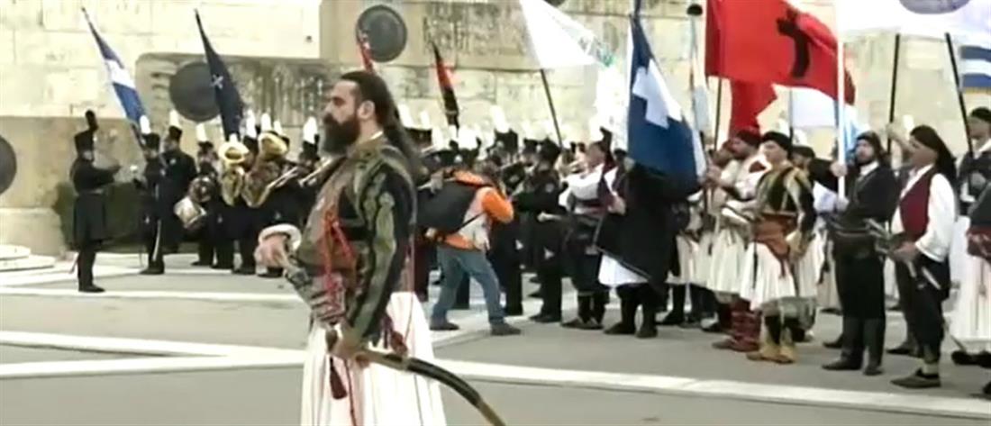 Ιερός Λόχος: Ο εορτασμός για τα 199 χρόνια από την κήρυξη της Επανάστασης (βίντεο)