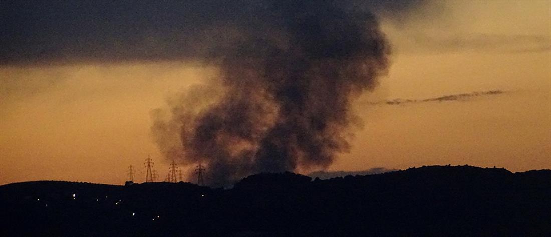 Φωτιά στο Ηράκλειο - Πυκνοί καπνοί “πνίγουν” την περιοχή