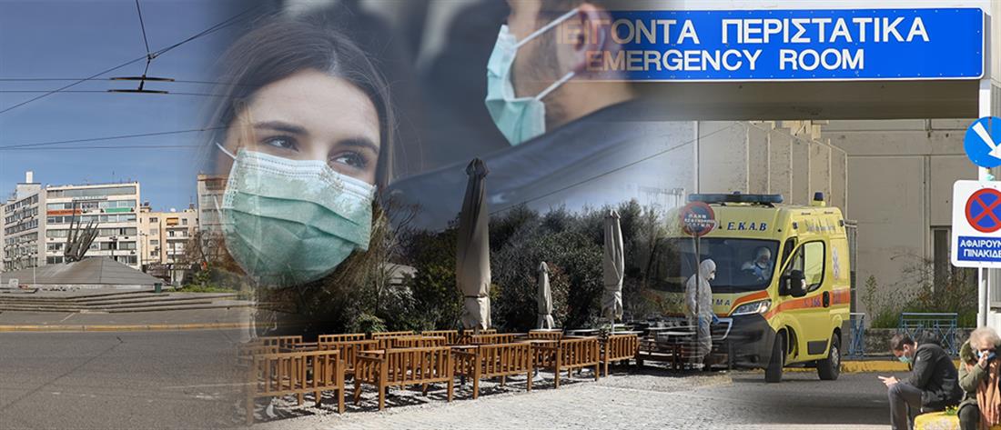 Κορονοϊός: αύξηση των νεκρών στην Ελλάδα την Τετάρτη