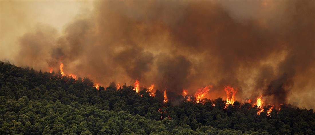Φωτιές: Πολύ υψηλός κίνδυνος σε τρεις περιφέρειες (χάρτης)