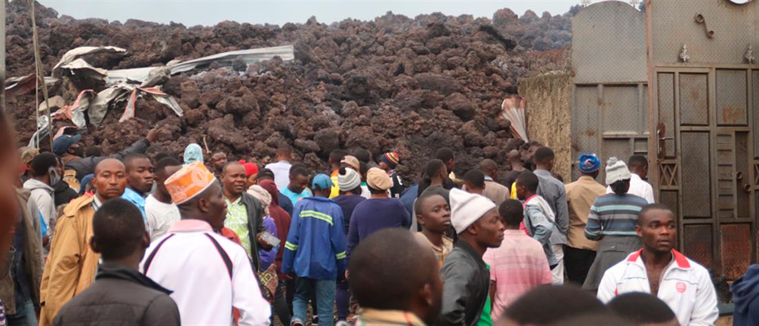 Κονγκό: Τρόμος από την έκρηξη του ηφαιστείου Νιραγκόνγκο (εικόνες)