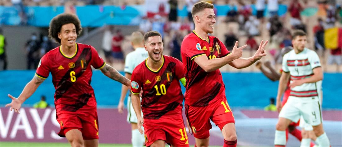 Euro 2020: Το Βέλγιο “γονάτισε” την Πορτογαλία (βίντεο)