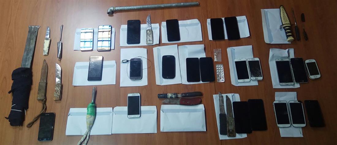 Φυλακές Δομοκού: βρέθηκε “οπλοστάσιο” με αυτοσχέδια μαχαίρια (εικόνες)