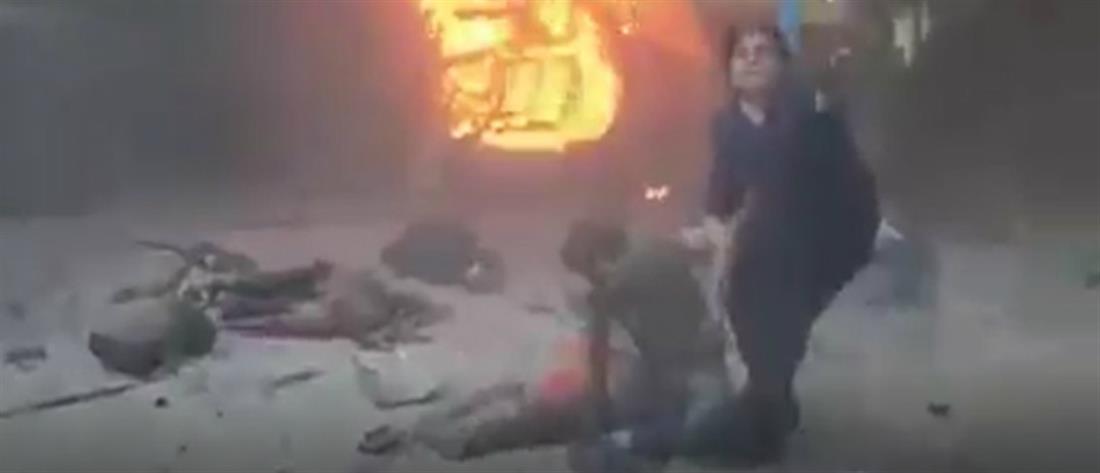 Ντοκουμέντο από τη Συρία: Τούρκοι βομβάρδισαν αυτοκινητοπομπή με δημοσιογράφους (βίντεο)