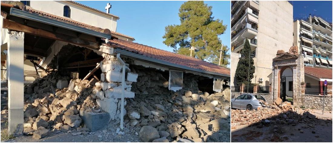 Σεισμός στην Ελασσόνα: ζημιές σε μνημεία και μουσεία (εικόνες)