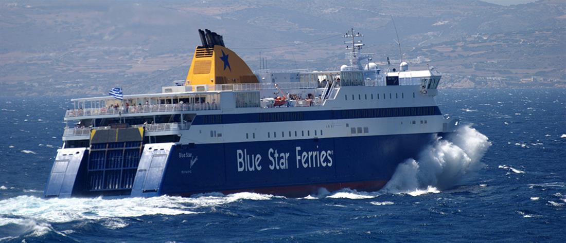 Εισροή υδάτων στο πλοίο Blue Star Naxos