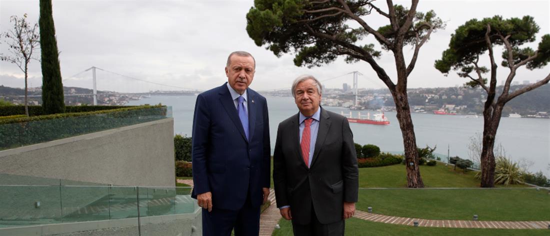 Γιατί δεν συζήτησαν το Κυπριακό Ερντογάν και Γκουτέρες