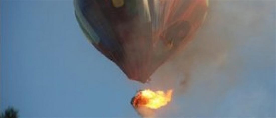 ΗΠΑ: Τραγωδία με αερόστατο - Παρασύρθηκε σε ηλεκτροφόρα καλώδια και τυλίχθηκε στις φλόγες