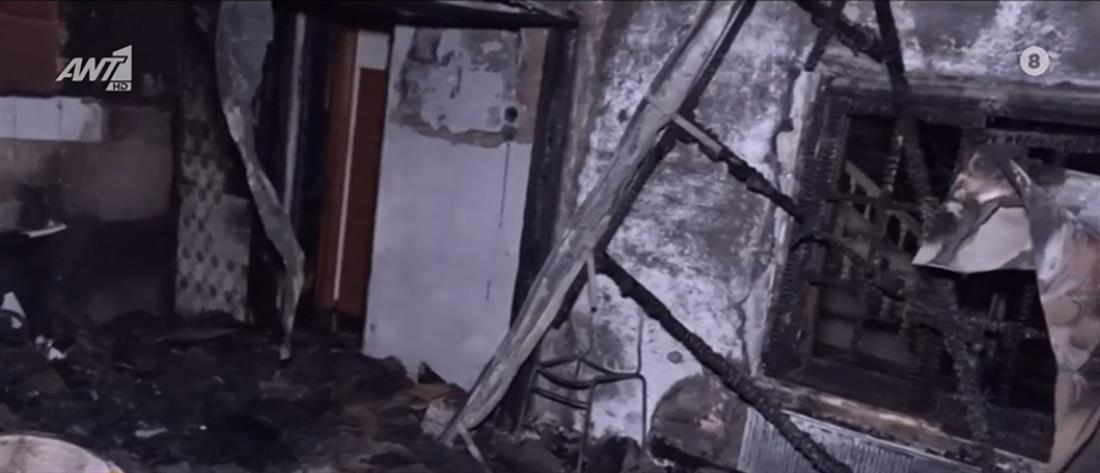 Θεσσαλονίκη: Νεκρός από φωτιά σε μονοκατοικία (εικόνες)