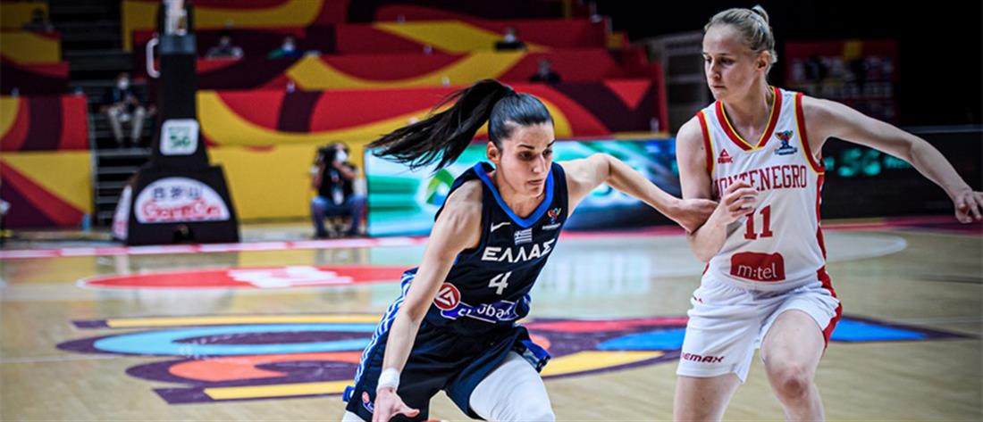 Ευρωμπάσκετ - Εθνική γυναικών: ήττα στην πρεμιέρα με Μαυροβούνιο