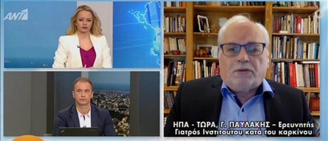 Παυλάκης: η Ελλάδα βρίσκεται στη χειρότερη φάση της πανδημίας (βίντεο)