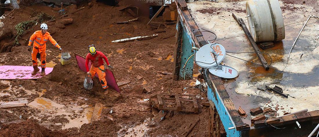 Βυθισμένη στο χάος των πλημμυρών η Βραζιλία (εικόνες)